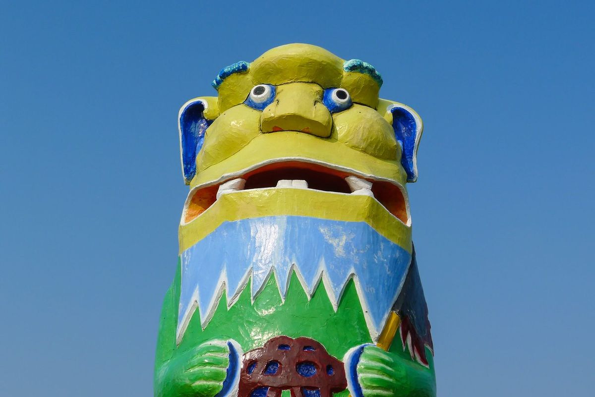 安岐風獅爺(378公分)